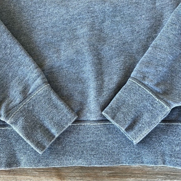 Rag & Bone The Raglan Crewneck Sweatshirt Gray Cotton Terry XS GUC - Picture 6 of 11